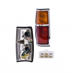 Calavera Izquierda Nissan 720 Filo Cromo U.T.P 1993 Depo