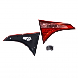 Calavera Izquierda Toyota Corolla Int Rosa/Roja 2019 Depo