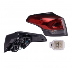 Calavera Izquierda Toyota Rav4 Led Exterior 2018 Depo