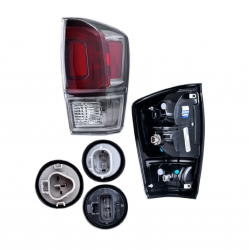 Calavera Derecha Toyota Tacoma Bisel Cromo 2022 2023 Depo