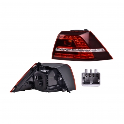 Calavera Derecha Vw Golf Gti Led Exterior 2017 Depo