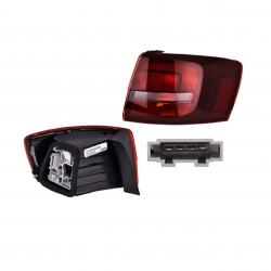 Calavera Derecha Vw Jetta Led Ext Obscura 2017 2018 Depo