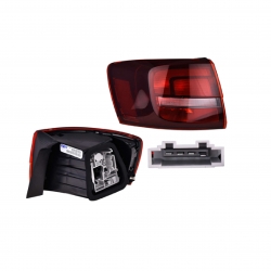 Calavera Izquierda Vw Jetta Led Ext Obscura 2017 2018 Depo