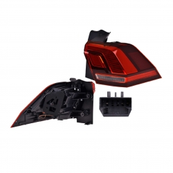 Calavera Derecha Vw Tiguan Led Exterior 2021 Depo