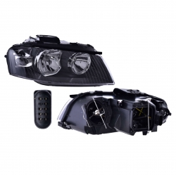 Faro Derecho Audi A3 Elec C/Motor P/Halogeno 2008 Depo