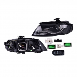 Faro Izquierdo Audi A4 Elec C/Motor C/Leds P/Xenon 2012 Depo