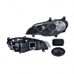 Faro Izq Bmw X5 Elec C/Motor P/Xenon 2011 2012 2013 Depo