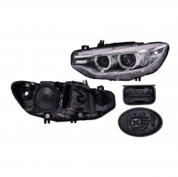 Faro Izq Bmw Serie 4 Coupe C/Motor C/Leds P/Xenon 2016 Depo