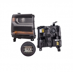 Faro Der Chevrolet Silverado C/Bisel P/Xenon 2018 Depo