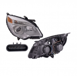 Faro Derecho Chevrolet Equinox C/Lupa 2013 2014 2015 Depo