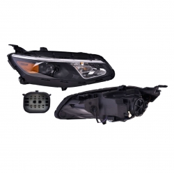 Faro Derecho Chevrolet Malibu P/Halogeno 2016 2017 2018 Depo