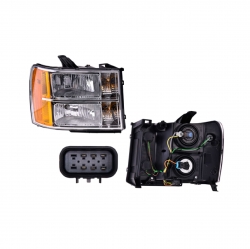 Faro Derecho Gmc Sierra 2013 Depo