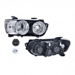 Faro Der Chev Sonic Aro Cromo Halogeno P/H7/H4 2016 Depo