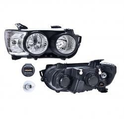 Faro Der Chev Sonic Aro Negro Halogeno P/H7/H1 2016 Depo