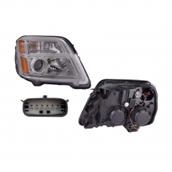 Faro Derecho Gmc Terrain F/Cromo P/Halogeno 2016 2017 Depo