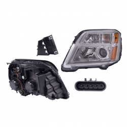 Faro Izquierdo Gmc Terrain F/Cromado 2013 2014 2015 Depo