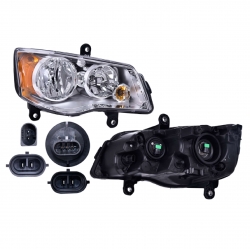 Faro Derecho Dodge Caravan P/Foco Halogeno 2019 2020 Depo