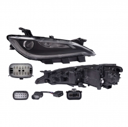 Faro Derecho Chrysler 200 P/Foco Halogeno 2015 2016 Depo