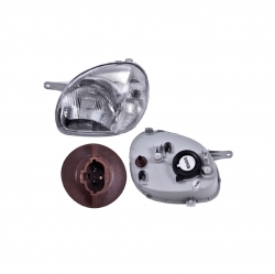 Faro Izquierdo Dodge Atos P/Foco Halogeno 2000 2001 Depo