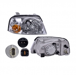 Faro Der Dodge Atos Elec P/Halogeno 2009 2010 2011 2012 Depo