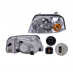 Faro Izq Dodge Atos Elec P/Halogeno 2009 2010 2011 2012 Depo