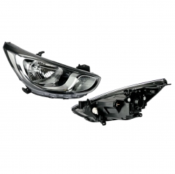 Faro Der Dodge Attitude C/Motor P/Halogeno 8 Pin 2014 Depo