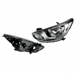 Faro Izq Dodge Attitude C/Motor P/Halogeno 8 Pin 2014 Depo