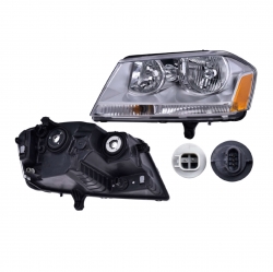 Faro Derecho Dodge Avenger Fondo Negro 2014 Depo