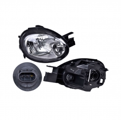 Faro Der Dodge Neon Fondo Negro 2003 2004 2005 Depo