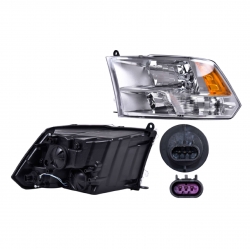 Faro Izquierdo Dodge Ram Laramie Doble As 2011 2012 Depo