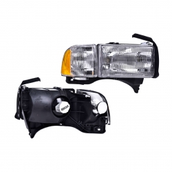 Faro Derecho Dodge Ram C/Base C/Cuarto 2000 2001 Depo