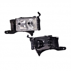 Faro Derecho Dodge Ram Liso C/Base 2000 2001 2002 Depo