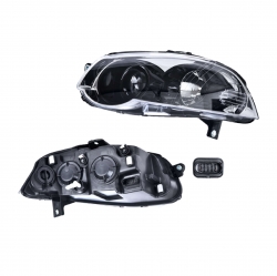 Faro Izquierdo Dodge Ram 700 F/Cromado/Negro 2019 2020 Depo