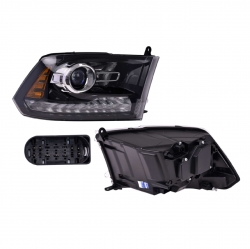 Faro Der Dg Ram C/Lupa F/Negro P/Hb3 2019 Depo