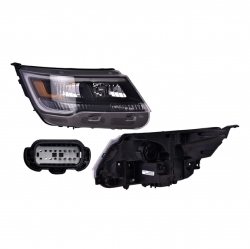 Faro Der Ford Explorer Sport P/Xenon C/Luz De Dia 2019 Depo
