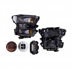 Faro Derecho Ford F-250 F/Negro 2015 2016 2017 Depo