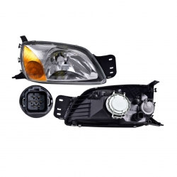 Faro Der Ford Ikon C/Motor C/Base Esquina Ambar 2007 Depo