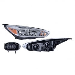 Faro Derecho Ford Focus Fondo Cromado 2018 Depo