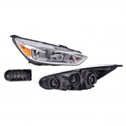 Faro Derecho Ford Focus C/Luz De Dia F/Cromado 2016 Depo