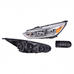 Faro Izquierdo Ford Focus C/Luz De Dia F/Cromado 2016 Depo