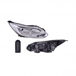 Faro Derecho Ford Focus C/Motor Cuarto Blanco 2014 2015 Depo