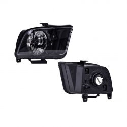 Faro Derecho Ford Mustang P/Halogeno 2005 2006 Depo