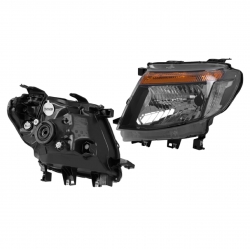 Faro Izquierdo Ford Ranger Fondo Negro 2016 Depo