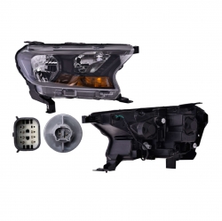 Faro Derecho Ford Ranger F/Negro P/H15 2020 2021 Depo