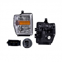 Faro Der Ford Super Duty F/Cromado 2008 2009 2010 Depo