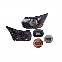Faro Izquierdo Ford Transit F/Negro 2014 2015 2016 Depo