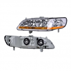Faro Izquierdo Honda Accord P/Halogeno 1998 1999 2000 Depo