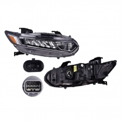 Faro Der Honda Accord Sport Sedan P/Halogeno 2020 Depo