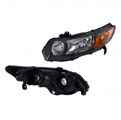 Faro Izquierdo Honda Civic Coupe 2006 2007 2008 2009 Depo