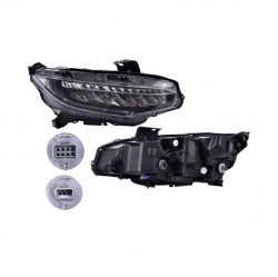 Faro Derecho Honda Civic Sedan C/Leds 2020 Depo